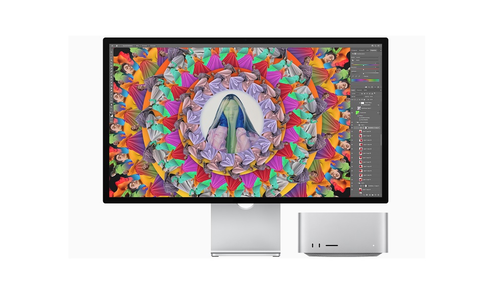 Mac Studio con monitor Studio Display